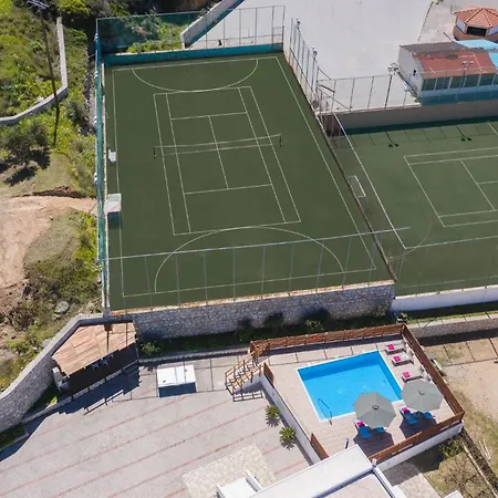 Villa Cleopatra Private Heated Pool, Tennis & Football Koskinou (Rhodes)